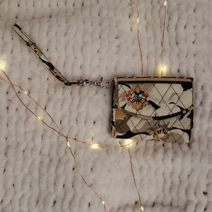 Vera Bradley trifold wallet in Dogwood